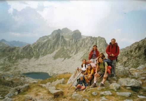 Al Port de Caldes amb el Montardo al fons