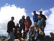 Gairebé tots, al cim del Carlit. Quan érem a dalt ja hi havia sol