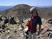 La Marta al Perafita, al fons el Monturull