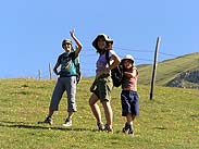 A aquest Taga també van venir els avis, els de la Irene i la Cèlia