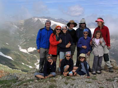 jAl cim amb el Pic de la Dona al fons