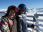 Rut i Marta, a elles no se'ls oblida esquiar